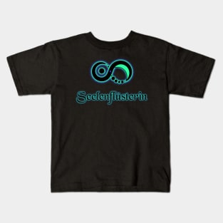 Seelenflüsterin Solaris Moebius Grün / Blau Kids T-Shirt